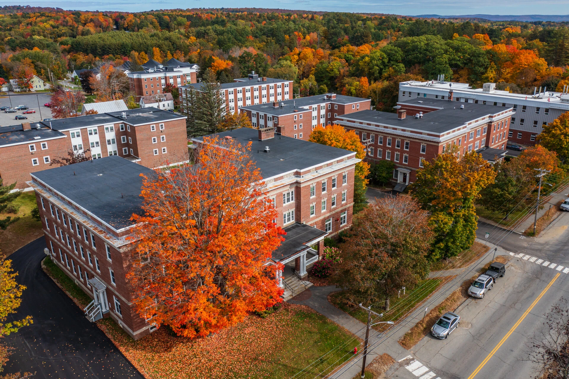 A photo of Purington Hall Dorm