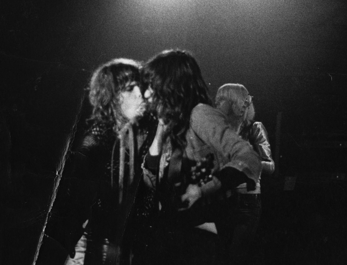 Aerosmith's Steven Tyler at the mic at UMF