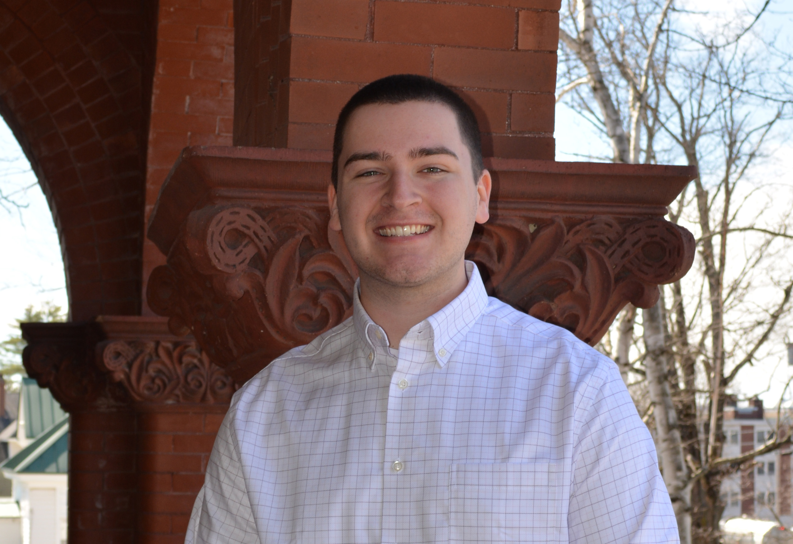 UMF student speaker Jacob Patrick Turlo