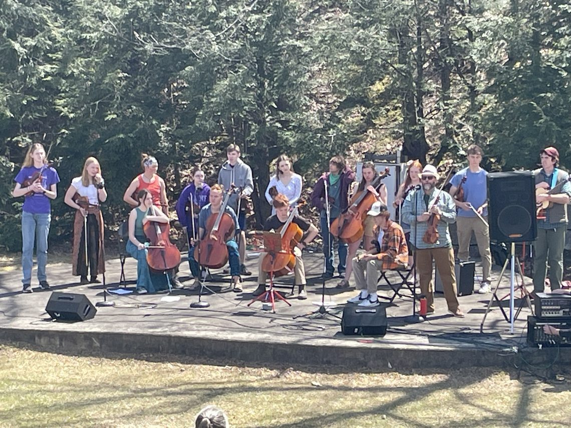 The Franklin County Fiddlers are a festival favorite