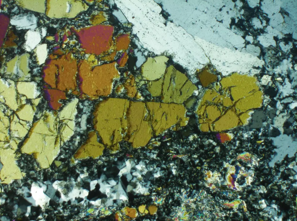 A tourmaline gem extracted from the Havey Quarry in Poland, Maine