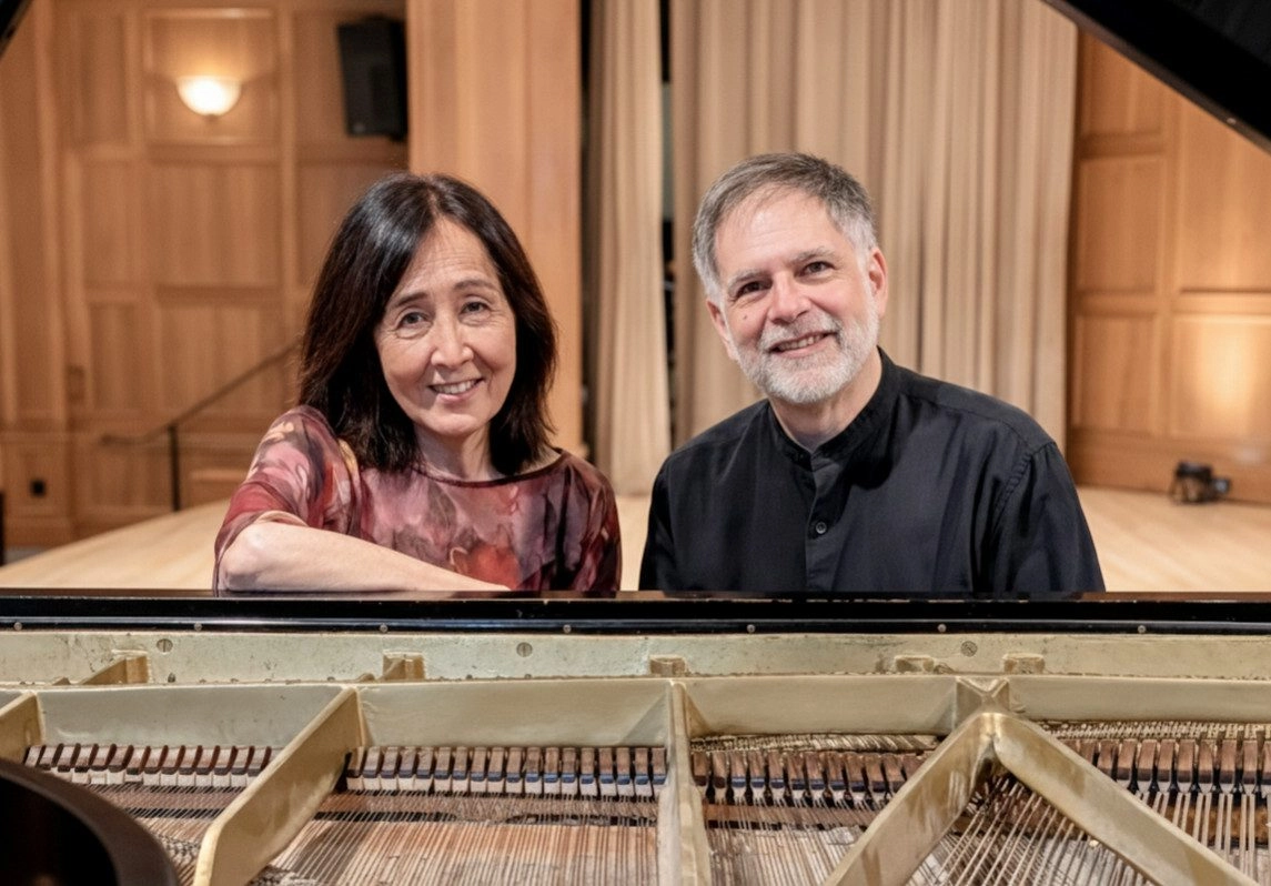 Steve Pane & Yuri Funahashi featuring solo and four-handed piano music