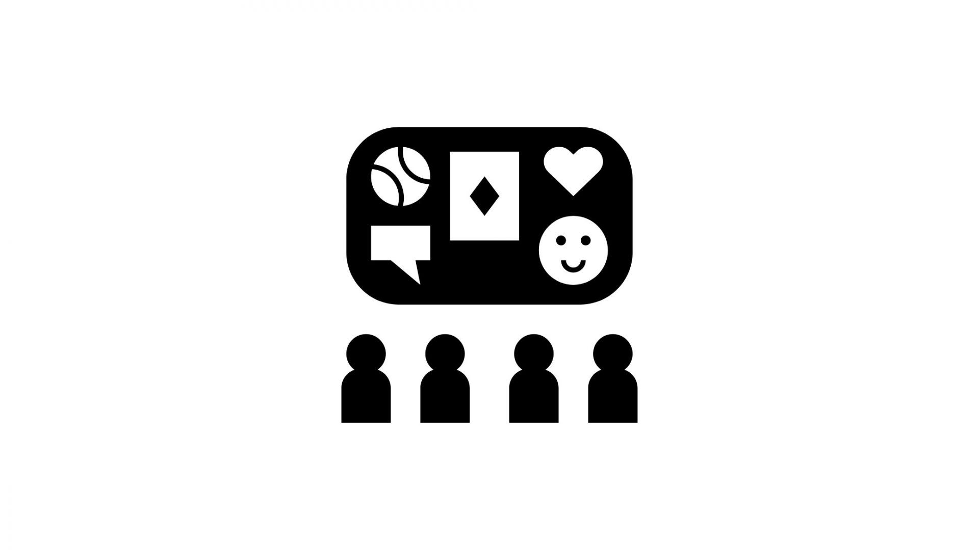 Icon of a group of people talking