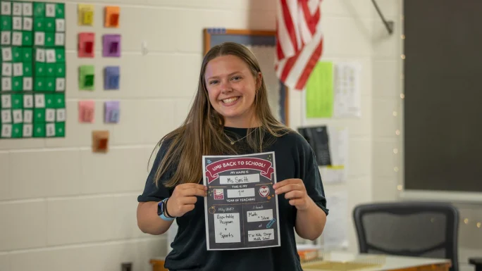 Fallon Smith ’26: Ready for the Classroom